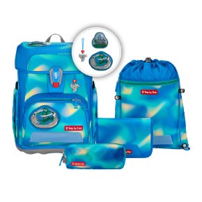 Step by Step CLOUD FLASH Schulranzen-Set Ninja Zazu